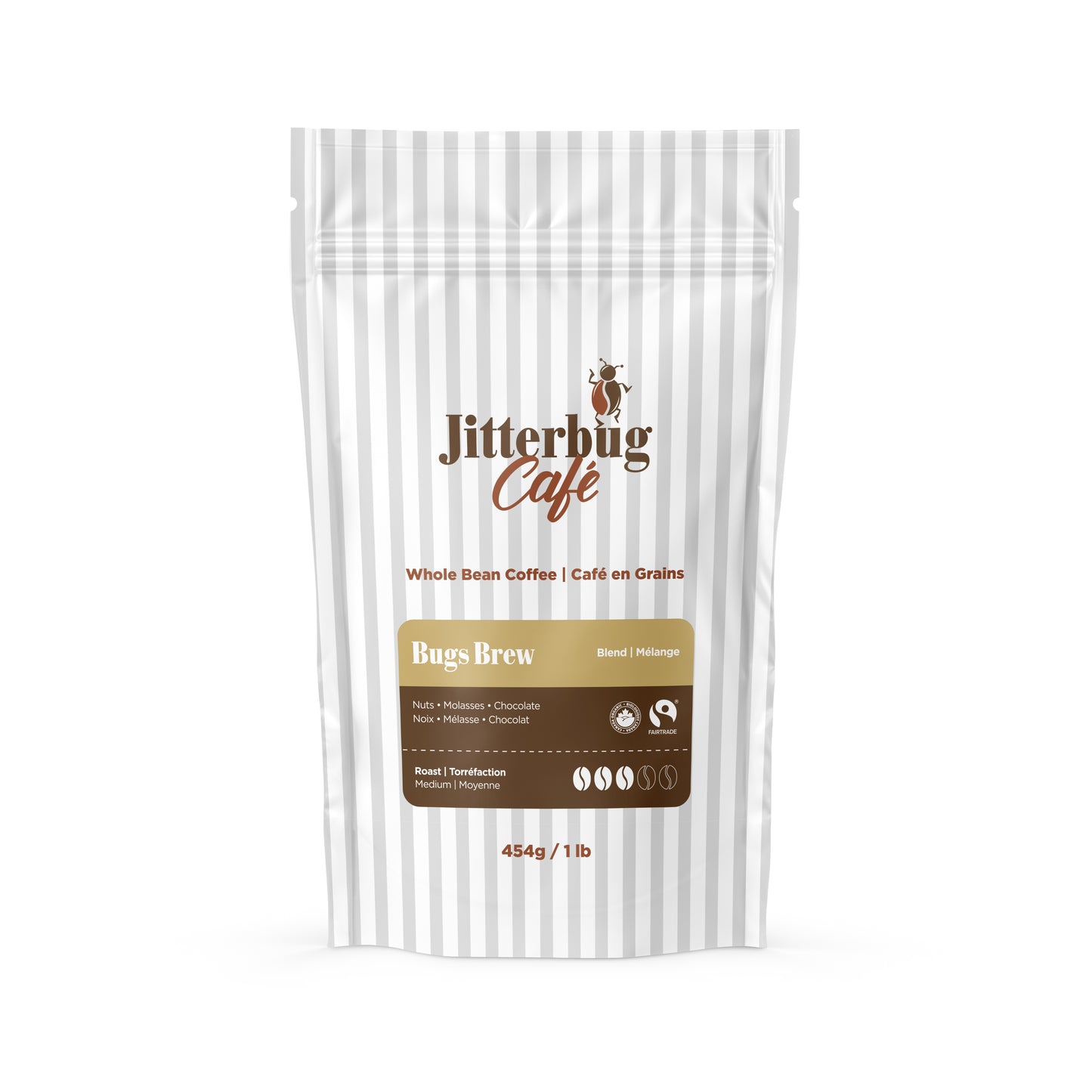 Bugs Brew Whole Bean Coffee, 1 lb